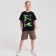 T -shirt Children's Minaku Graffiti, black color, height 110
