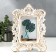 Photo frame plastic 10x15 cm "Royal lush leaves" gold 28x20.5 cm