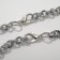 Bracelets "Demetrons" Men's female with dolphins, black and red color in silver, 17 size