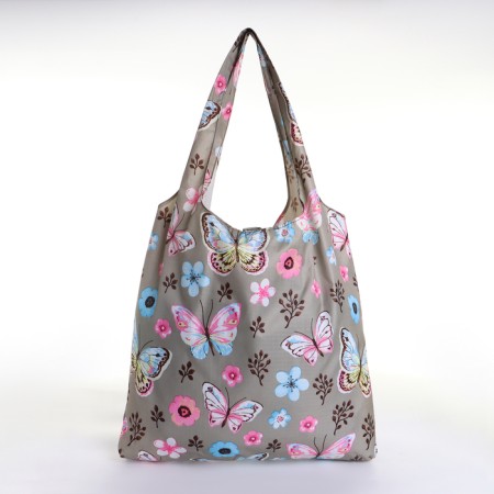 Household bag on the button, the color is gray-1