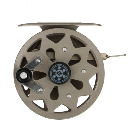 Inertial coil, metal, 2 bearings, diameter 6.5 cm, brown color, TL65A-2