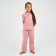 Pajama nursery (shirt, trousers) kaftan "stars", p. 110-116, pink