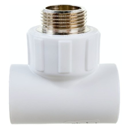 The Politekus tee, polypropylene, d = 25 mm x 3/4 ", external thread