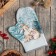 Mittens-Open "Let it Snow" 20x28 cm, sarzha, 100% x/l, boat 250 g/m2