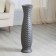 VAZA Keramics Floor "Sedar" wave, 17x75 cm, gray