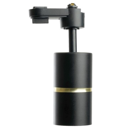 Snow -phase track lamp Feron AL178, IP40, GU10, 15 W, 55x55x175 mm, Black color with gold-2