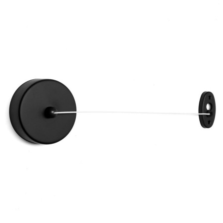 Wall dryer for tundra linen, nylon exhaust cable 2.8 m. Up to 3 kg, black color-9