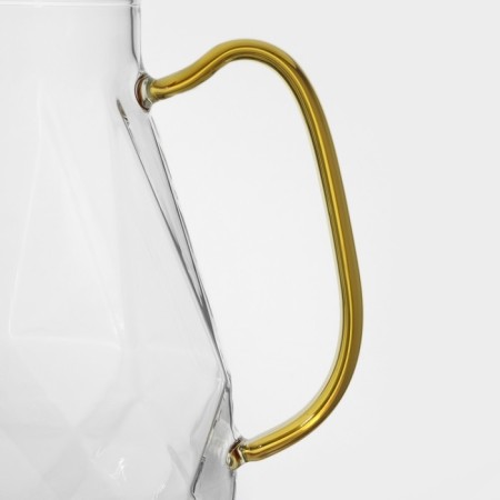 Glass jug with a metal cover Magistro "Ice", 1.8 liters-5