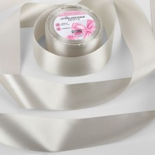 Satin tape, 50 mm × 23 ± 1 m, color light gray No. 179