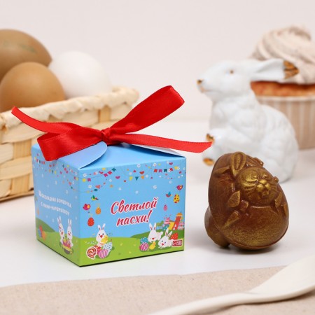 Chocolate bomb with marshmallow "Rabbits" 35 g