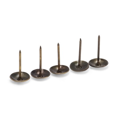 Tundra nails, decorative, 10x18.5 mm, bronze, 50 pcs-11