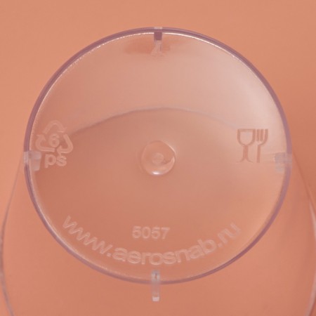 Plastic disposable “Crystal” pile, 20 ml, transparent color-9