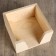 Pine napkin stand, h = 8 cm