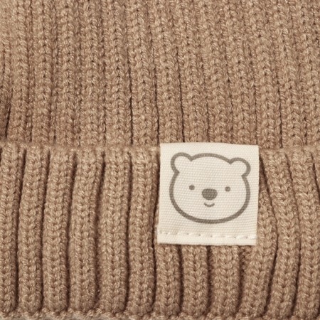 Hat crumb I, p. 44-46 cm, 1 year, beige-3