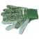 Garden gloves, x/b, with PVC dots, cuffs, size 7, Palisad