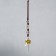 Suspension Metal "Prayer Wheel Nine Bagua palaces" 3x2.5x20 cm