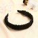 Caroline hair rim "harness, 3 cm, black