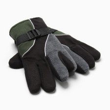 Gloves male two-layer minku centers.