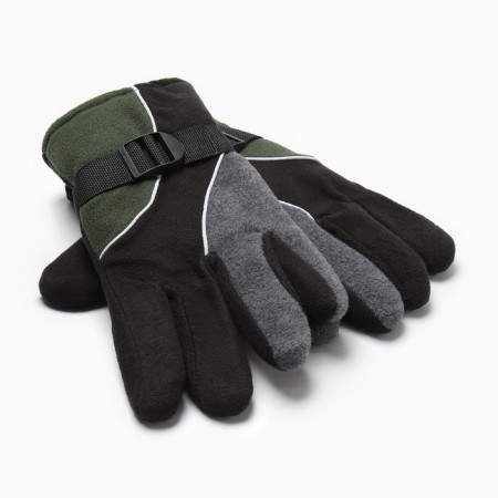 Gloves male two-layer minku centers.