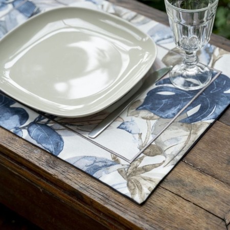 PLAISMAT "Terra", size 35x50 cm, blue color-2