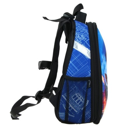 Frame backpack 38 x 30 x 16 cm, ergonomic back, Calligrata Probag "Moto" (school, with sieve growth)-8