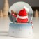 Souvenir Polystone Water Ball "Santa Claus with violin" 7x8x9 cm