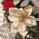 New Year's Wreath D-40 cm "Golden Magnolia"