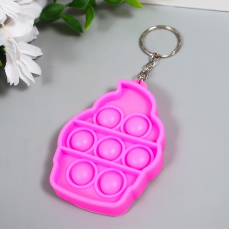 Trick Rubber Antistress (endless pimpa) "Kexik" mix 7.4x5x1.3 cm-2