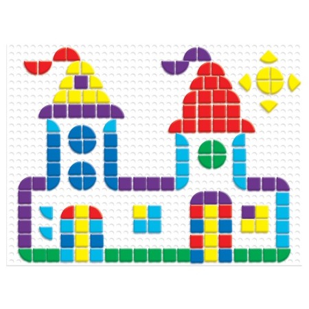 Mosaic "Tower", curly, 180 elements-5