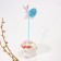 Skewers "Easter rabbit", blue color