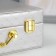 Casket to the leatherette for jewelry "Slaged" silver 8.5x23.5x19 cm