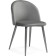 ALDO 1 Metal/velor, gray/gray 50x50x78 cm stool