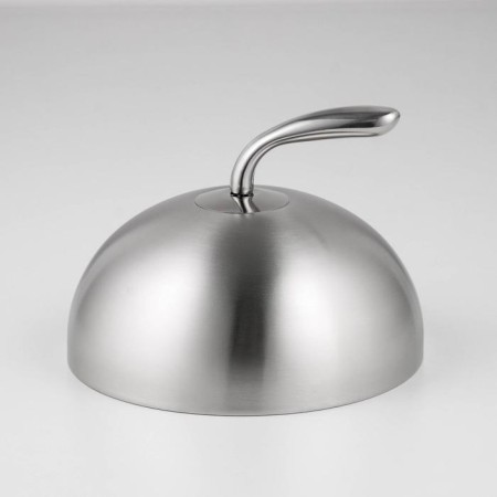 Stainless steel cover, 20 × 20 × 14 cm, round