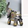 Polystone souvenir "Seven Knights Elephants" H-11.2; 10.5; 9.5; 8.5; 7.5; 6.5; 5.5 cm