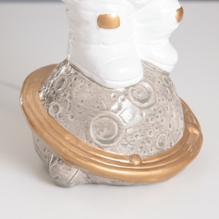 Table lamp "Cosmonaut with moon" 1x40W E14 white/gold 12.5x12.5x33cm-7