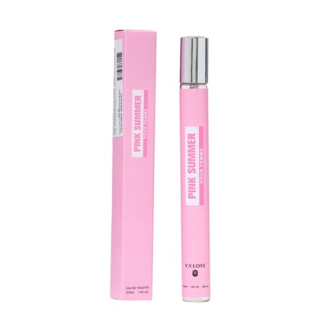 Perfume Water Women's Pink Summer (based on Eau de Lacoste L.12.12 Pour Elle, 2015), 35 ml