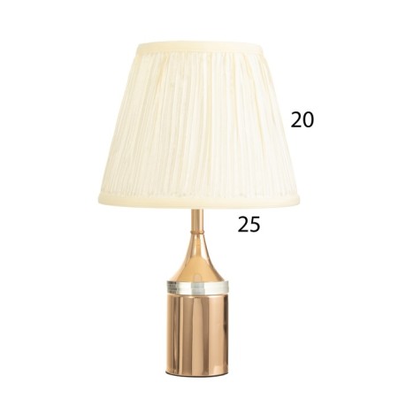 Table lamp "Jeannet" 1x40W E27+LED backlight gold 24x24x41.5cm-5
