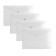 A4 button folder-convert, 160 μm, Erichkrause Glossy Clear, glossy, with a colored button, transparent, mix