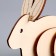 3D puzzle "Young genius: collect a rabbit"