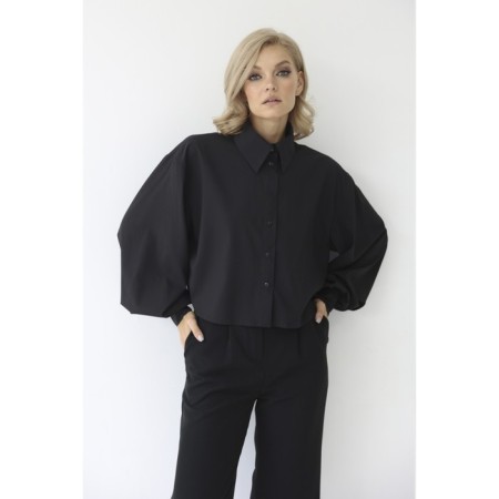 Women's blouse with lush sleeve, size 50-1
