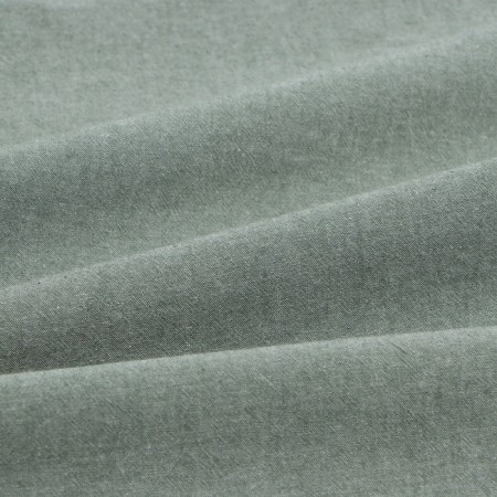Pillowcase SL Home "Denim" 50*70+2 cm, central olive, 100% greedy cotton-8