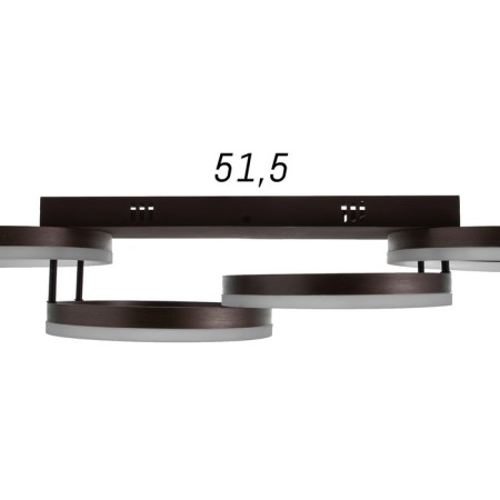 Causteen with PDU 1502/4 LED 160W 3000-6000k Dimmer Coffee 98x30x17 cm Bayerlux-5
