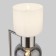 Tandem table lamp, 2x60W E27, Nickel color
