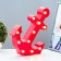 Nightlight "anchor" LED from batteries 2haa mix 32x24x5 cm Risalux