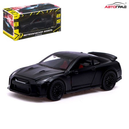Metal machine "Sportser", inertia, doors, trunk, black color open