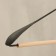Shoulders - clothes hanger with reinforced shoulders Ladoom Laconique, 42 × 24 × 3.2 cm, black color is black