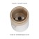 Electric coffee grinder ECON ECO-1511CG, 150 watts, 60 g, white-beige color