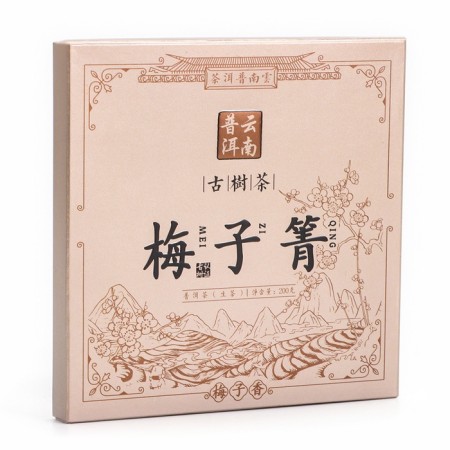 Chinese green tea Gift Shen Puer May Zi "Plum Grove", 200 g, 2016, Yunnan-1