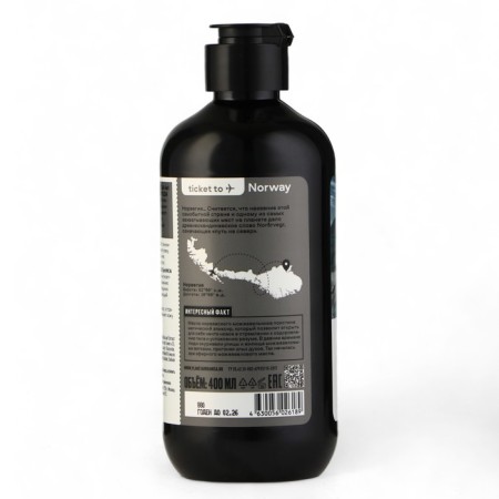 Planeta Organica Ticket to Men Norway Male Book 4V1, 400 ml-2