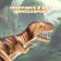 Dinosaur "Rex" works on batteries, light and sound effects, mixtures